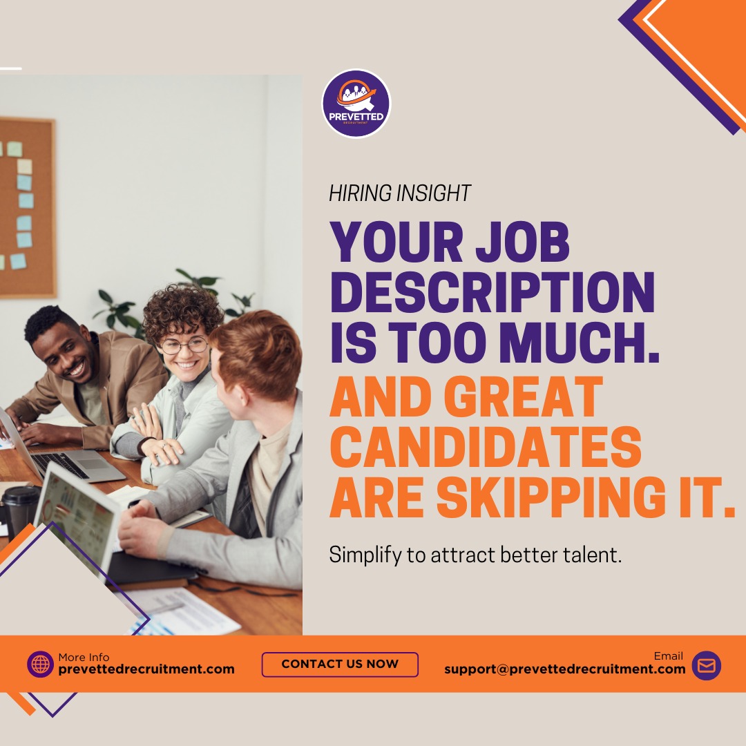 Your Job Description Is Too Much - And Great Candidates Are Skipping It