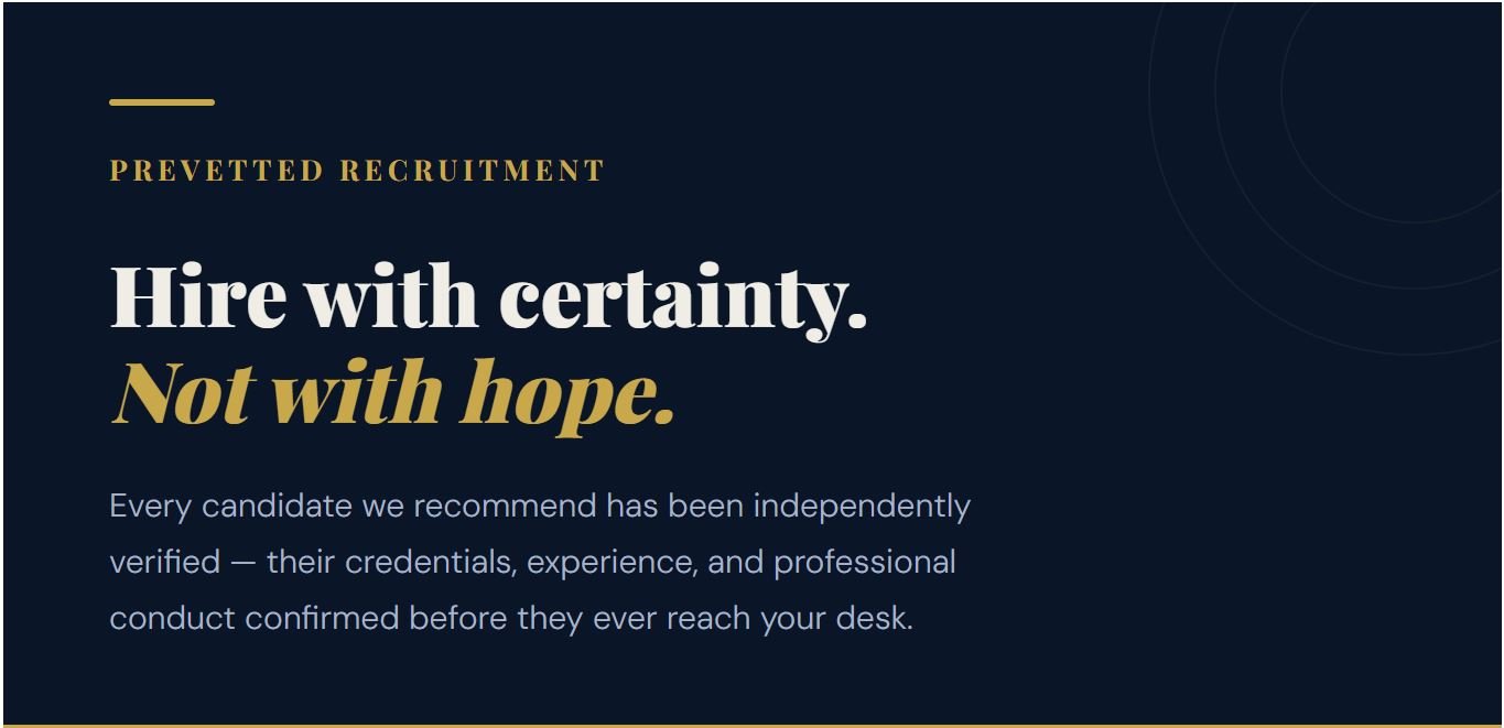 The PreVetted Standard: How Rigorous Candidate Vetting Is Transforming the Way Employers Hire